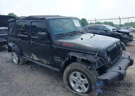 2015 Jeep Wrangler Unlimited Sport z USA, uszkodzony, nr VIN 1C4HJWDG5FL505467